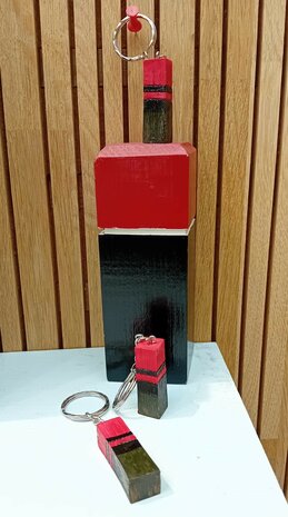 sleutelhanger strandpaal